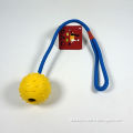 Cotton Rope Dog Toys with TPR Ball